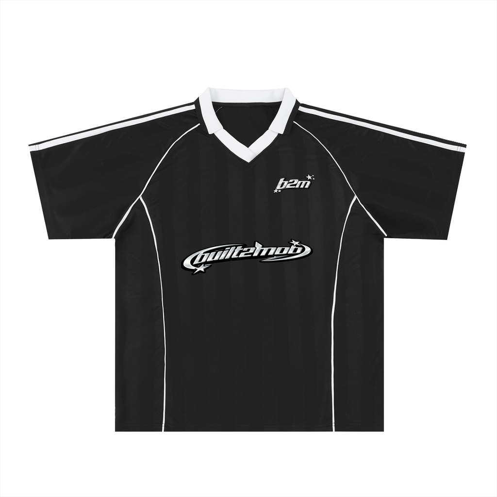 built2mob Y2K style soccer jersey
