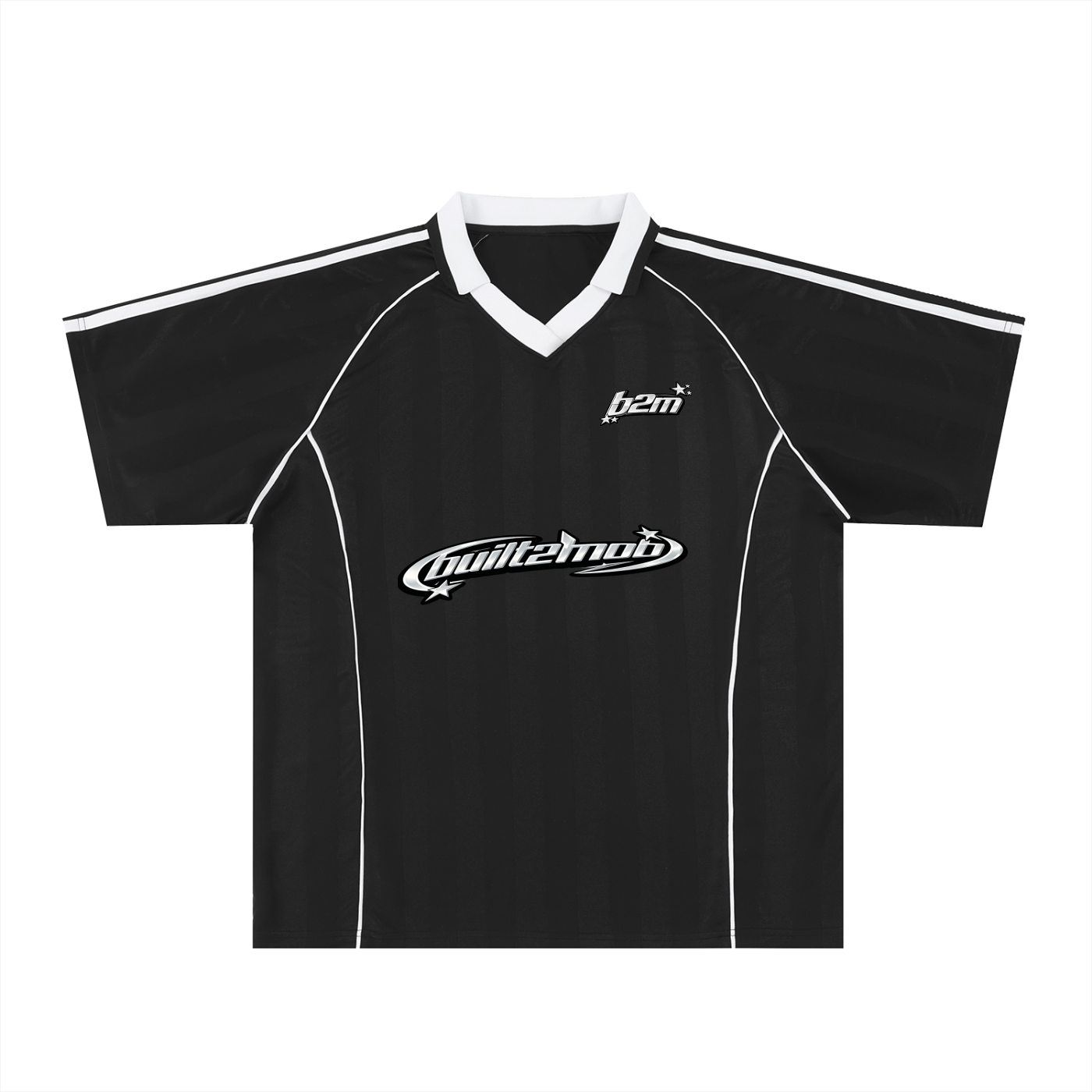 built2mob Y2K style soccer jersey