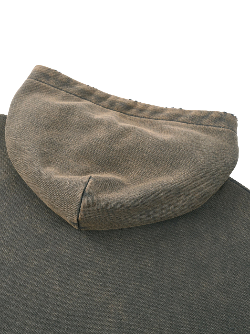 Built2mob metal font, vintage distressed hoodie